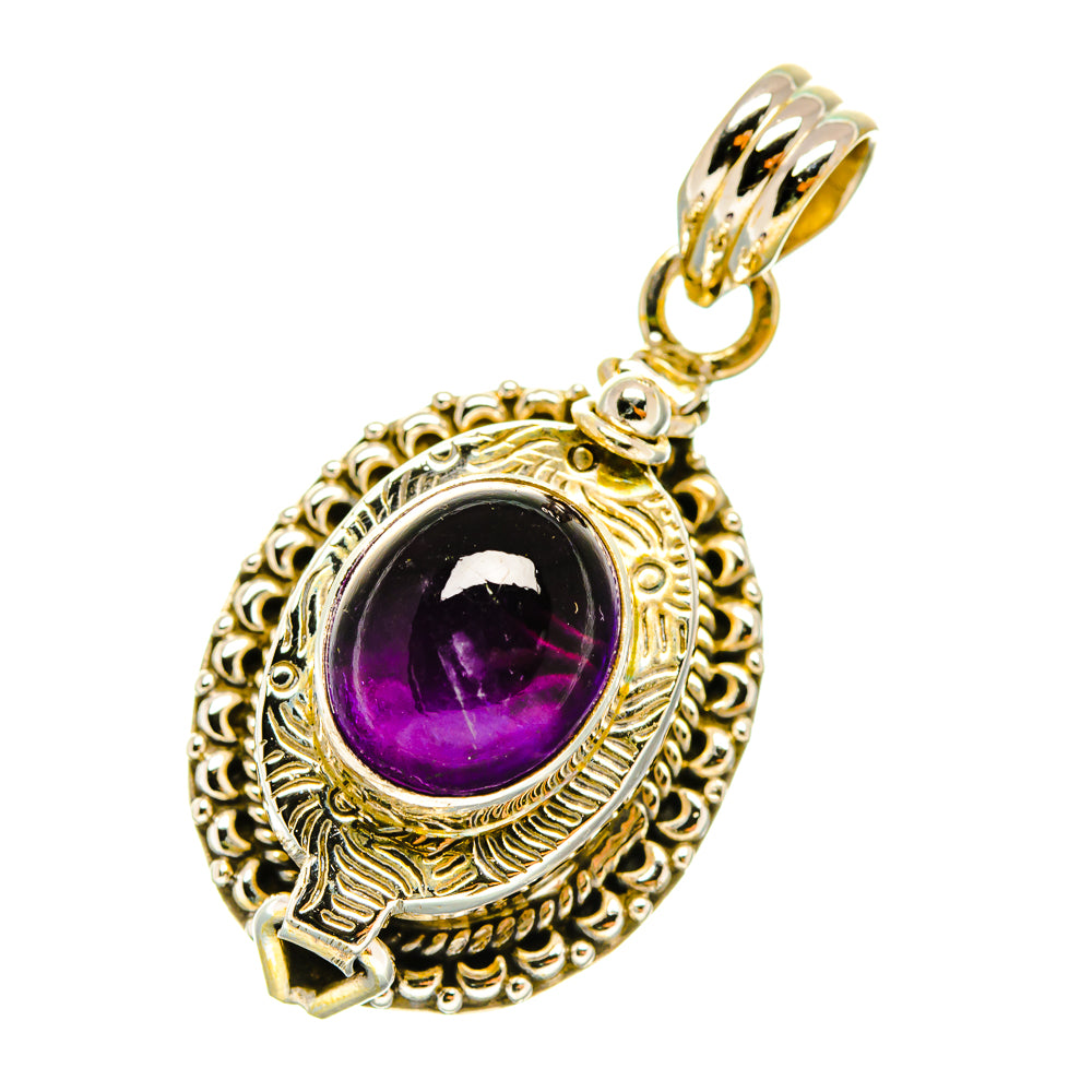 Amethyst Pendants handcrafted by Ana Silver Co - PD4920