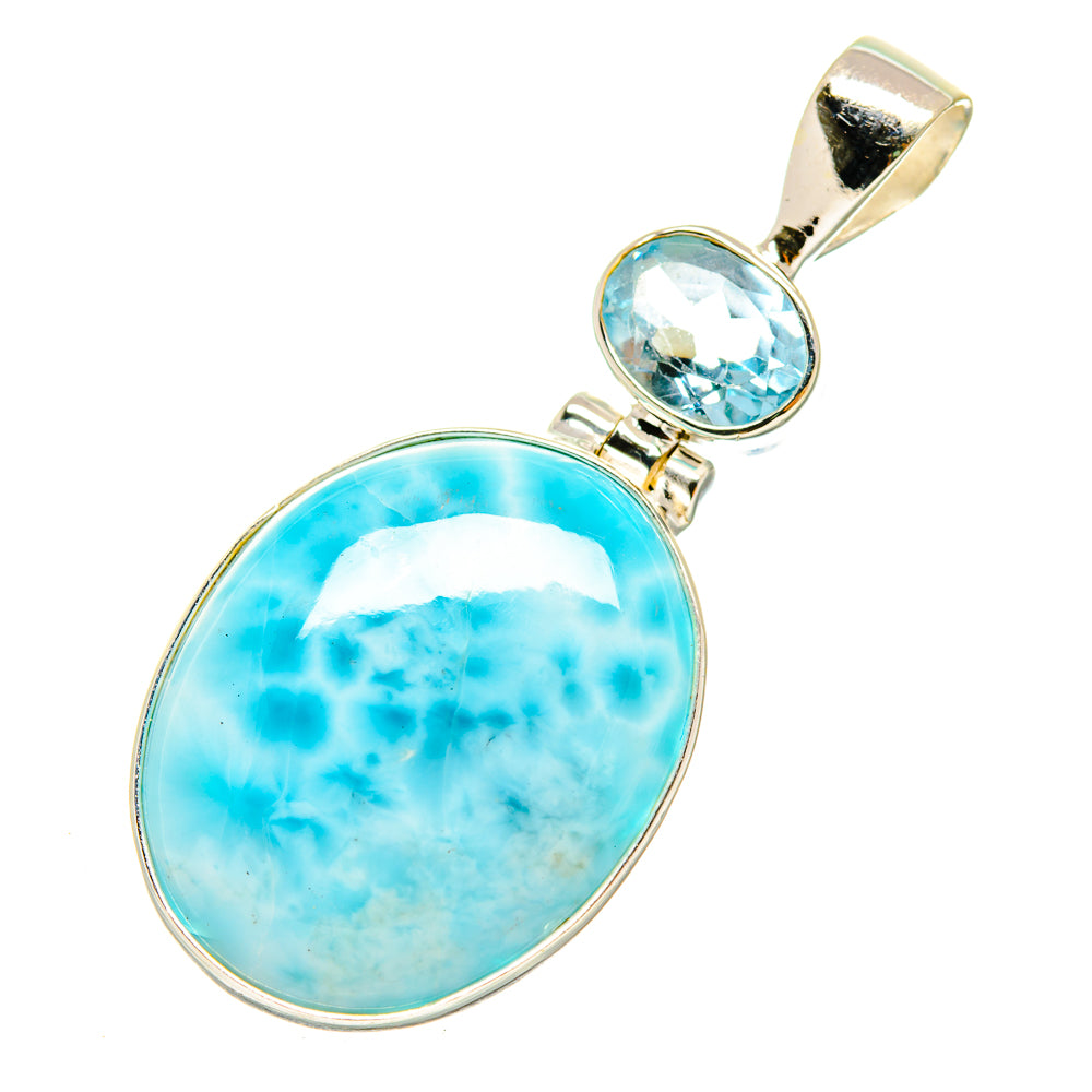 Larimar Pendants handcrafted by Ana Silver Co - PD4927