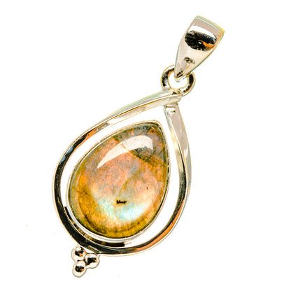 Labradorite Pendants handcrafted by Ana Silver Co - PD4928