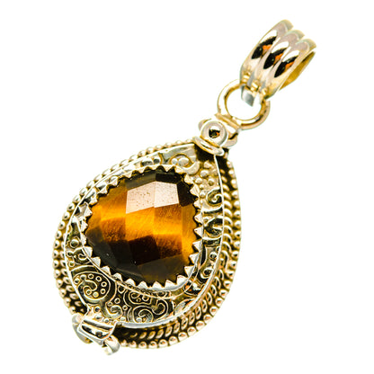 Tiger Eye Pendants handcrafted by Ana Silver Co - PD4936