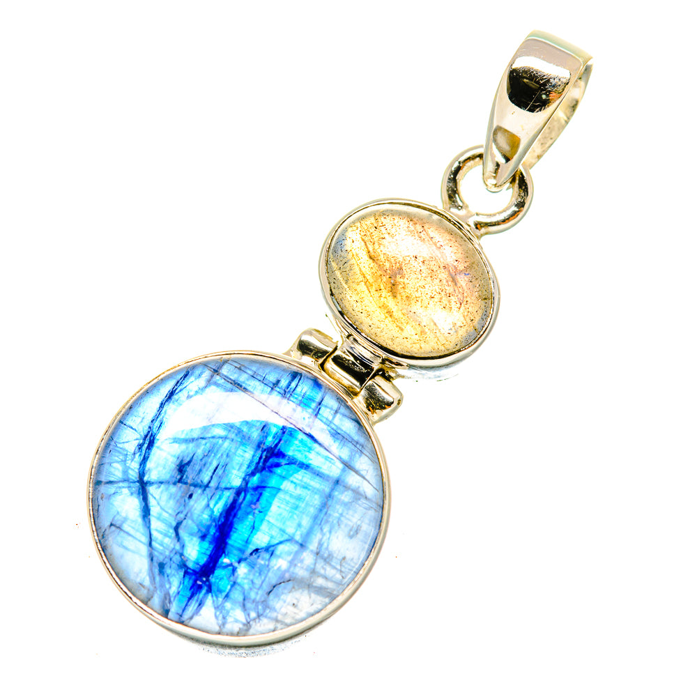 Kyanite Pendants handcrafted by Ana Silver Co - PD4944