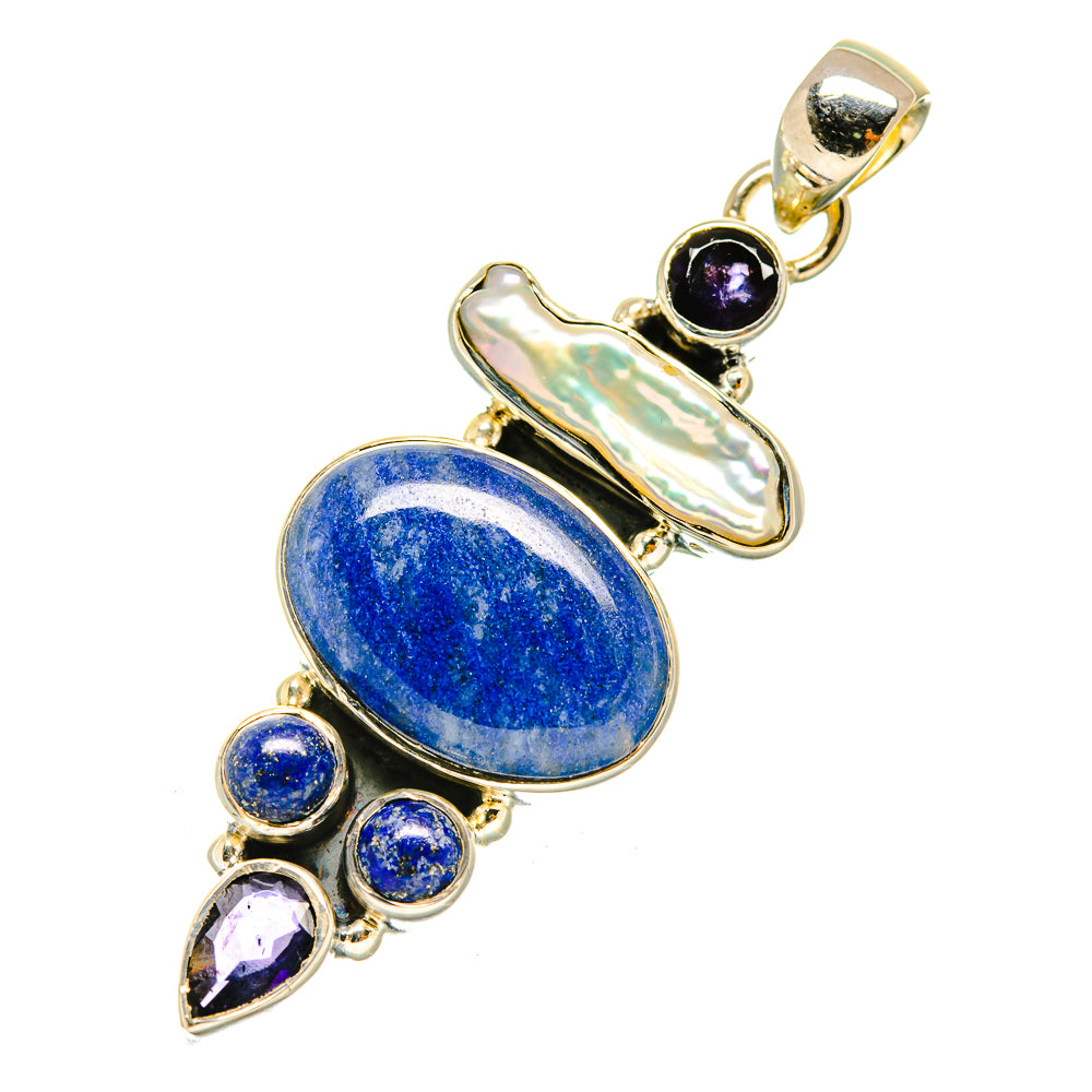 Sodalite Pendants handcrafted by Ana Silver Co - PD4951