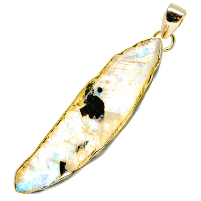 Rainbow Moonstone Pendants handcrafted by Ana Silver Co - PD4957