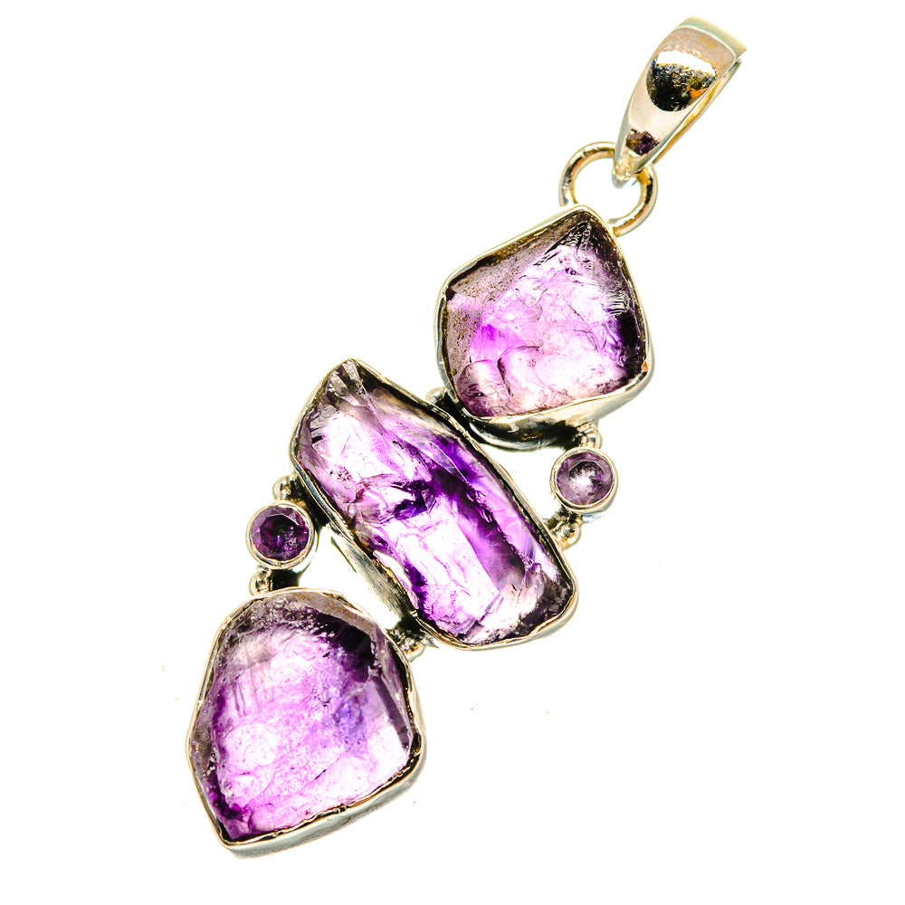 Amethyst Pendants handcrafted by Ana Silver Co - PD4965