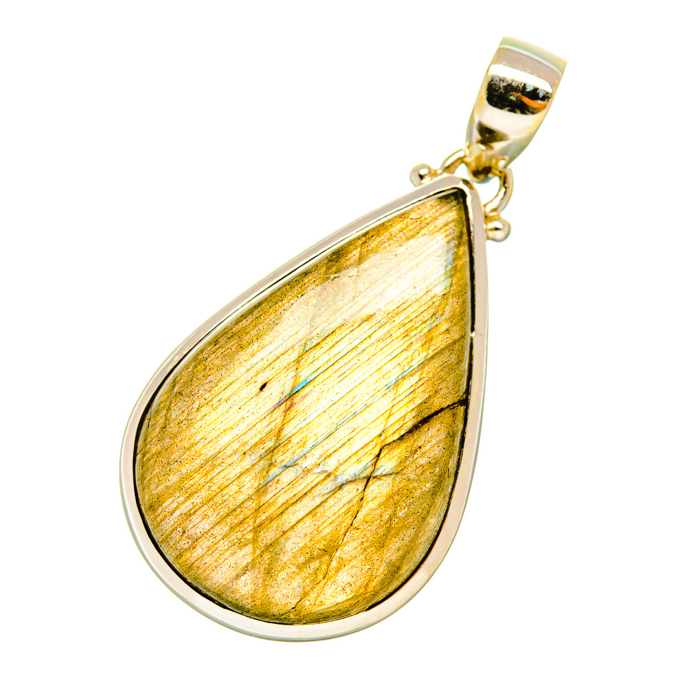 Labradorite Pendants handcrafted by Ana Silver Co - PD4966
