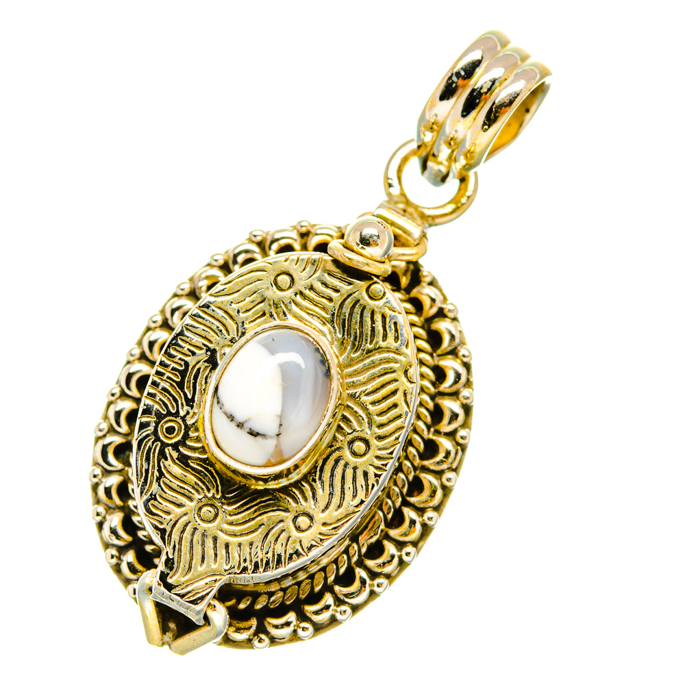 Dendritic Opal Pendants handcrafted by Ana Silver Co - PD4973