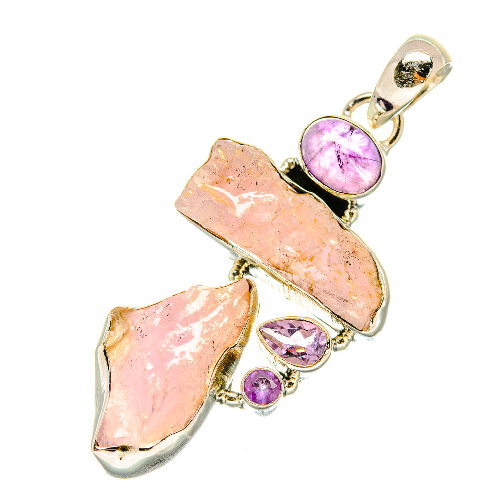 Kunzite Pendants handcrafted by Ana Silver Co - PD4980
