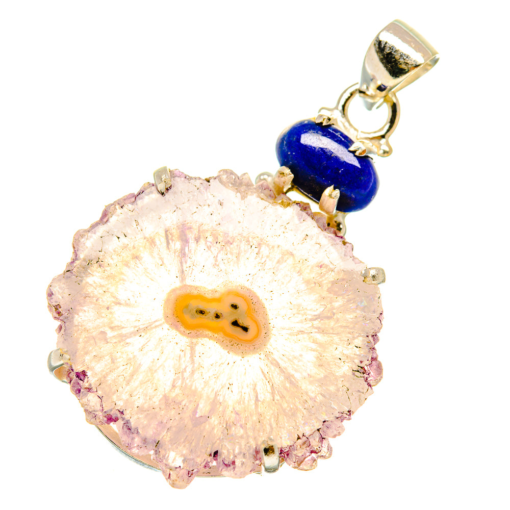 Amethyst Stalactite Pendants handcrafted by Ana Silver Co - PD4994