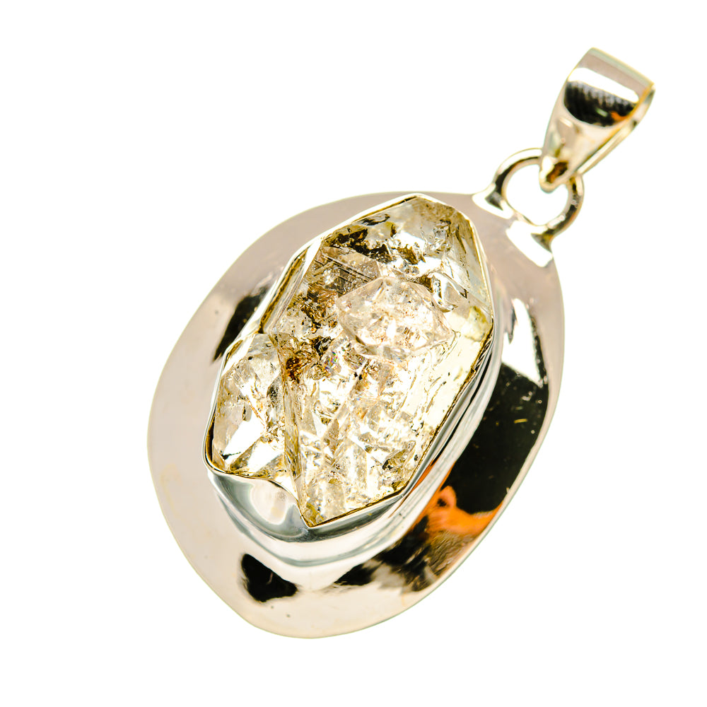 Herkimer Diamond Pendants handcrafted by Ana Silver Co - PD5005