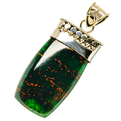 Bloodstone Pendants handcrafted by Ana Silver Co - PD5006