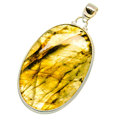 Labradorite Pendants handcrafted by Ana Silver Co - PD5009