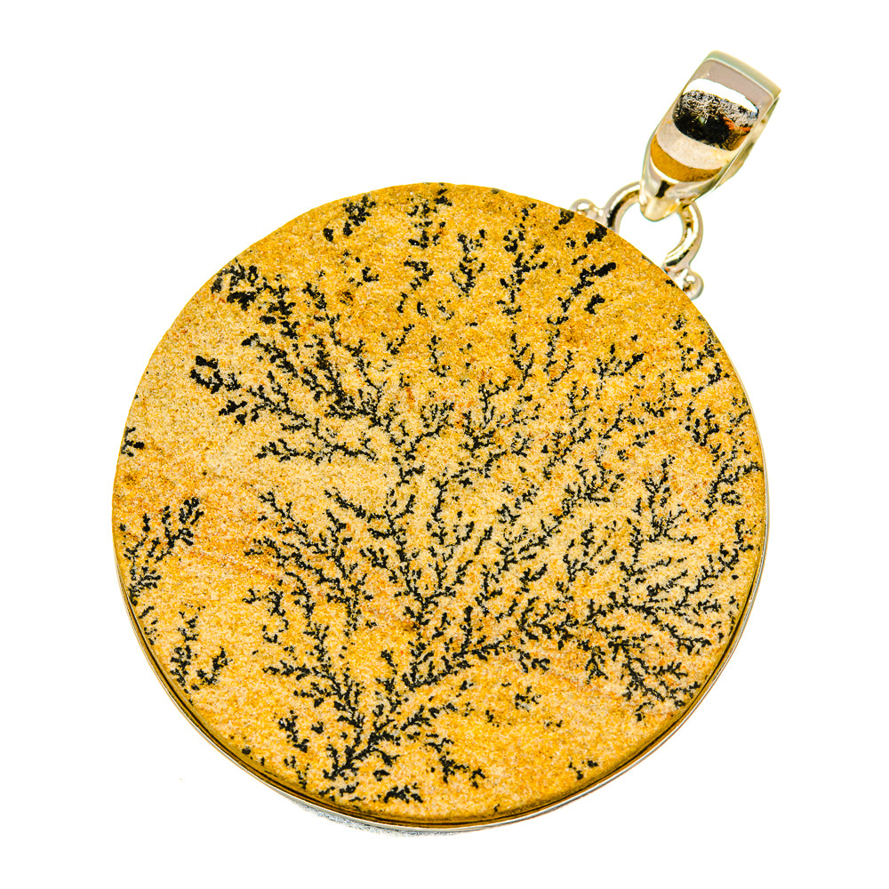 Germany Psilomelane Dendrite Pendants handcrafted by Ana Silver Co - PD5022