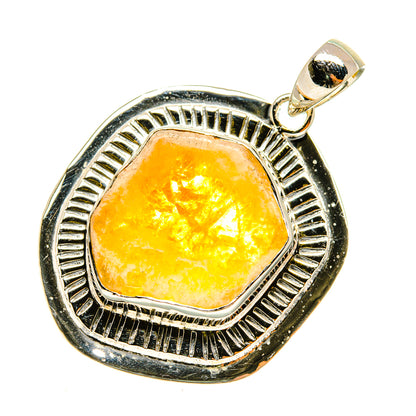 Citrine Pendants handcrafted by Ana Silver Co - PD5027