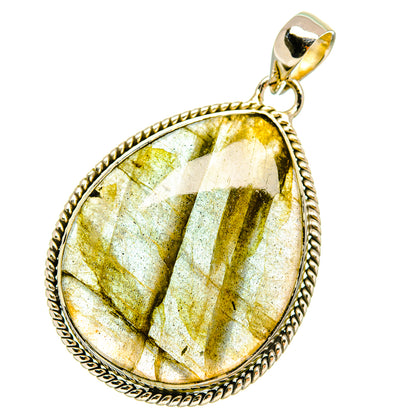 Labradorite Pendants handcrafted by Ana Silver Co - PD5041
