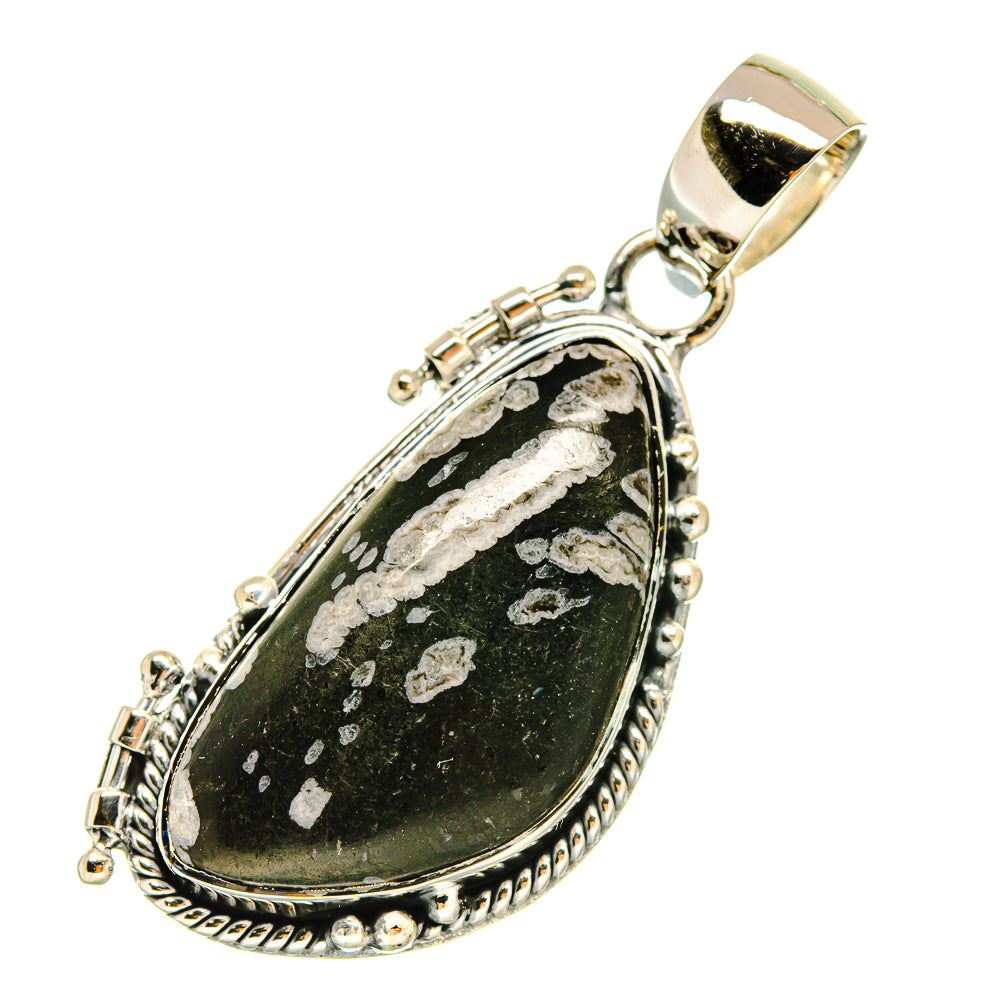 Pinolith Jasper Pendants handcrafted by Ana Silver Co - PD5048