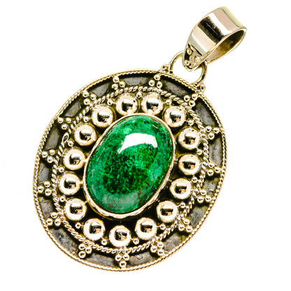 Chrysocolla Pendants handcrafted by Ana Silver Co - PD5053