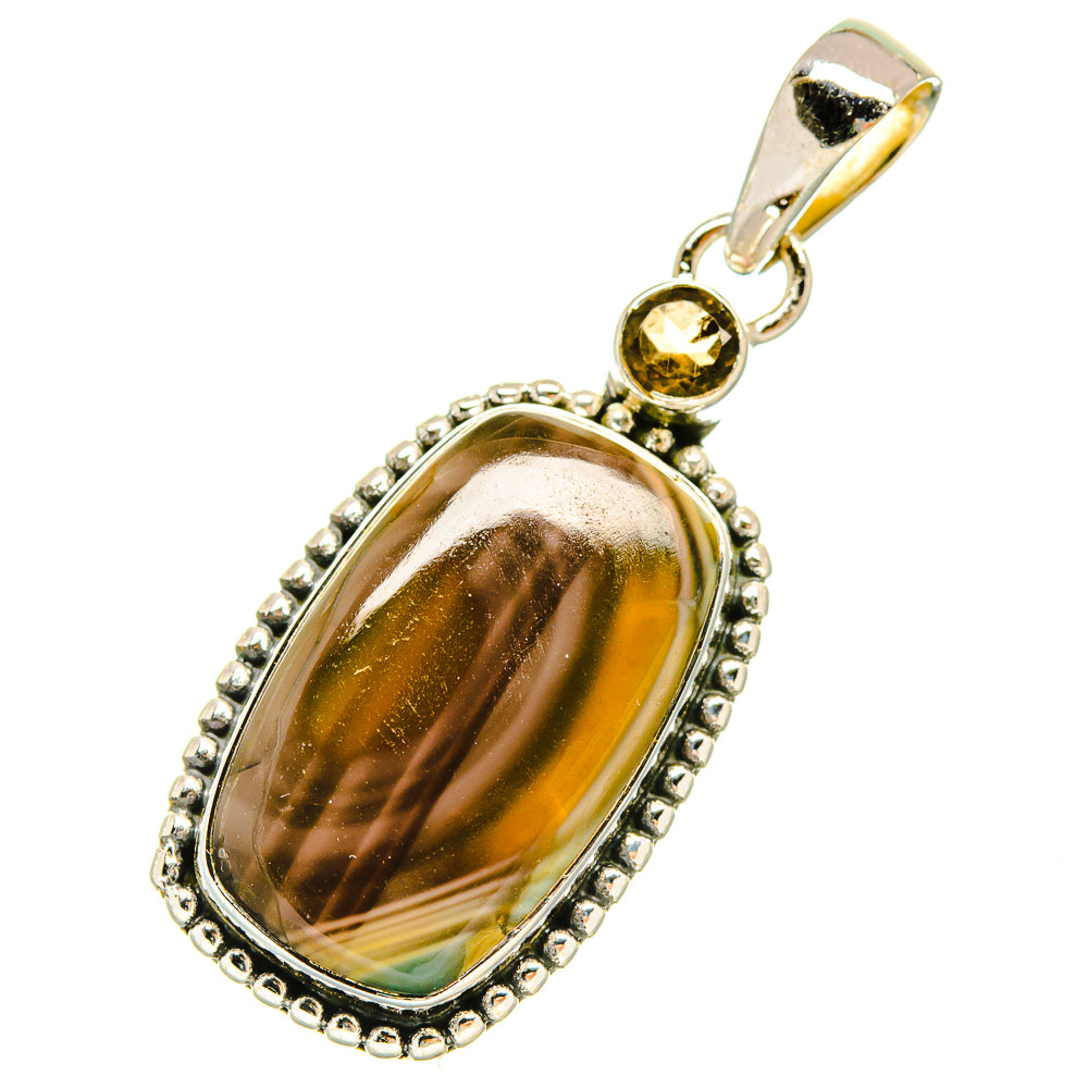 Willow Creek Jasper Pendants handcrafted by Ana Silver Co - PD5055