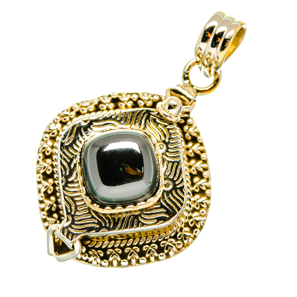 Hematite Pendants handcrafted by Ana Silver Co - PD5056