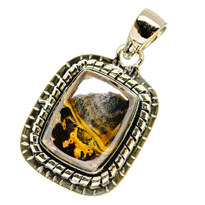 Schalenblende Pendants handcrafted by Ana Silver Co - PD5060 - Photo 2