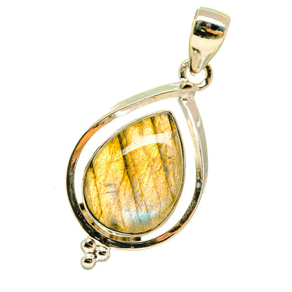 Labradorite Pendants handcrafted by Ana Silver Co - PD5064