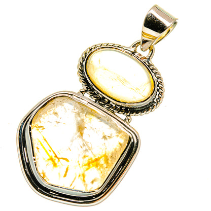 Citrine Pendants handcrafted by Ana Silver Co - PD5106