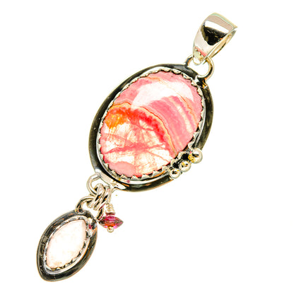 Rhodochrosite Pendants handcrafted by Ana Silver Co - PD5123