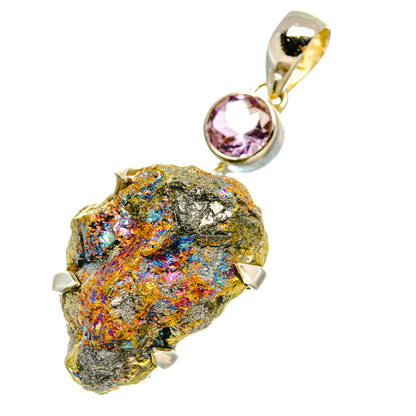 Titanium Druzy Pendants handcrafted by Ana Silver Co - PD5124