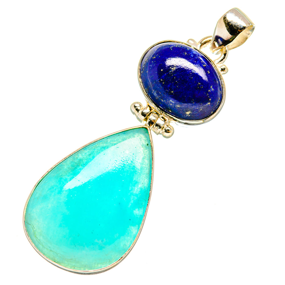 Larimar Pendants handcrafted by Ana Silver Co - PD5126