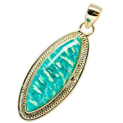 Amazonite Pendants handcrafted by Ana Silver Co - PD5132