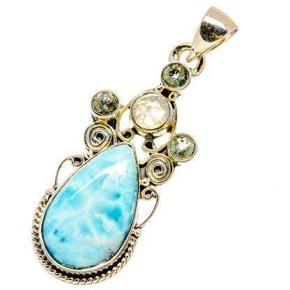Larimar Pendants handcrafted by Ana Silver Co - PD5145