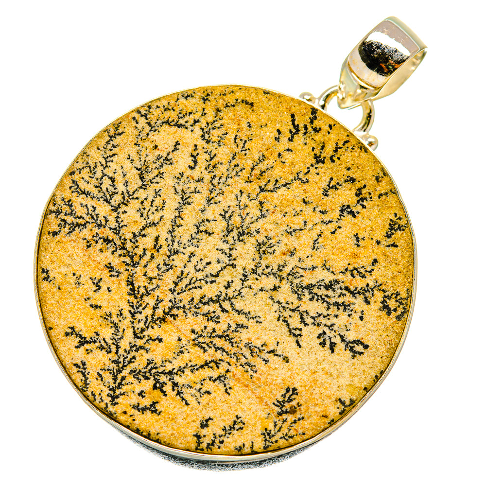 Germany Psilomelane Dendrite Pendants handcrafted by Ana Silver Co - PD5149