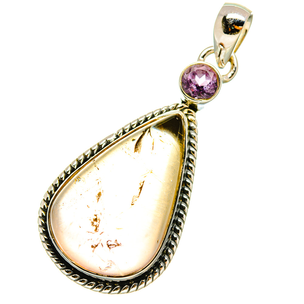 Citrine Pendants handcrafted by Ana Silver Co - PD5153