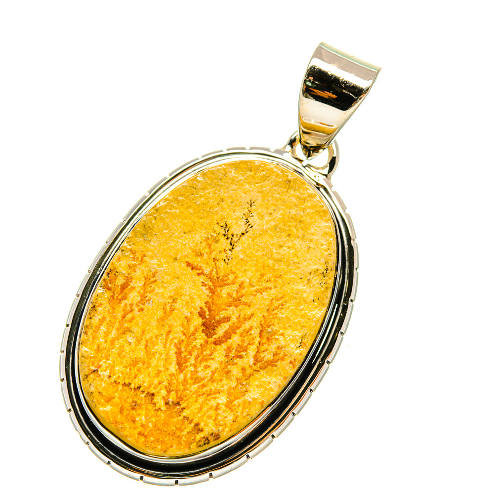 Germany Psilomelane Dendrite Pendants handcrafted by Ana Silver Co - PD5157