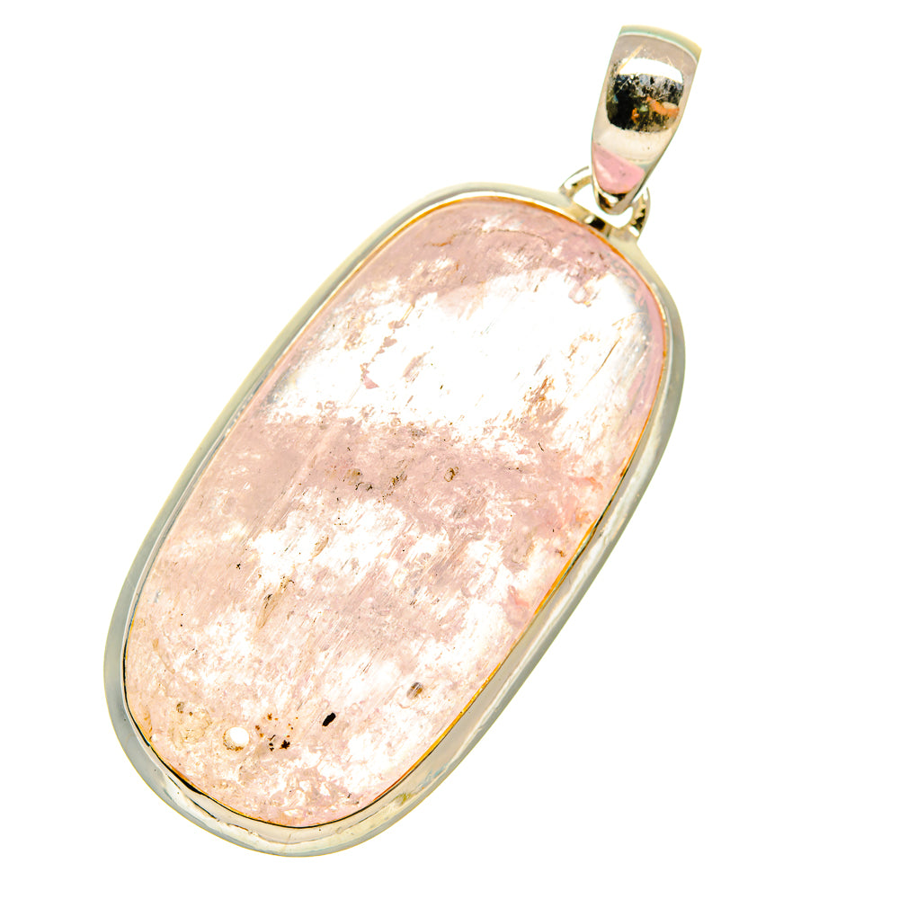 Rose Quartz Pendants handcrafted by Ana Silver Co - PD5158