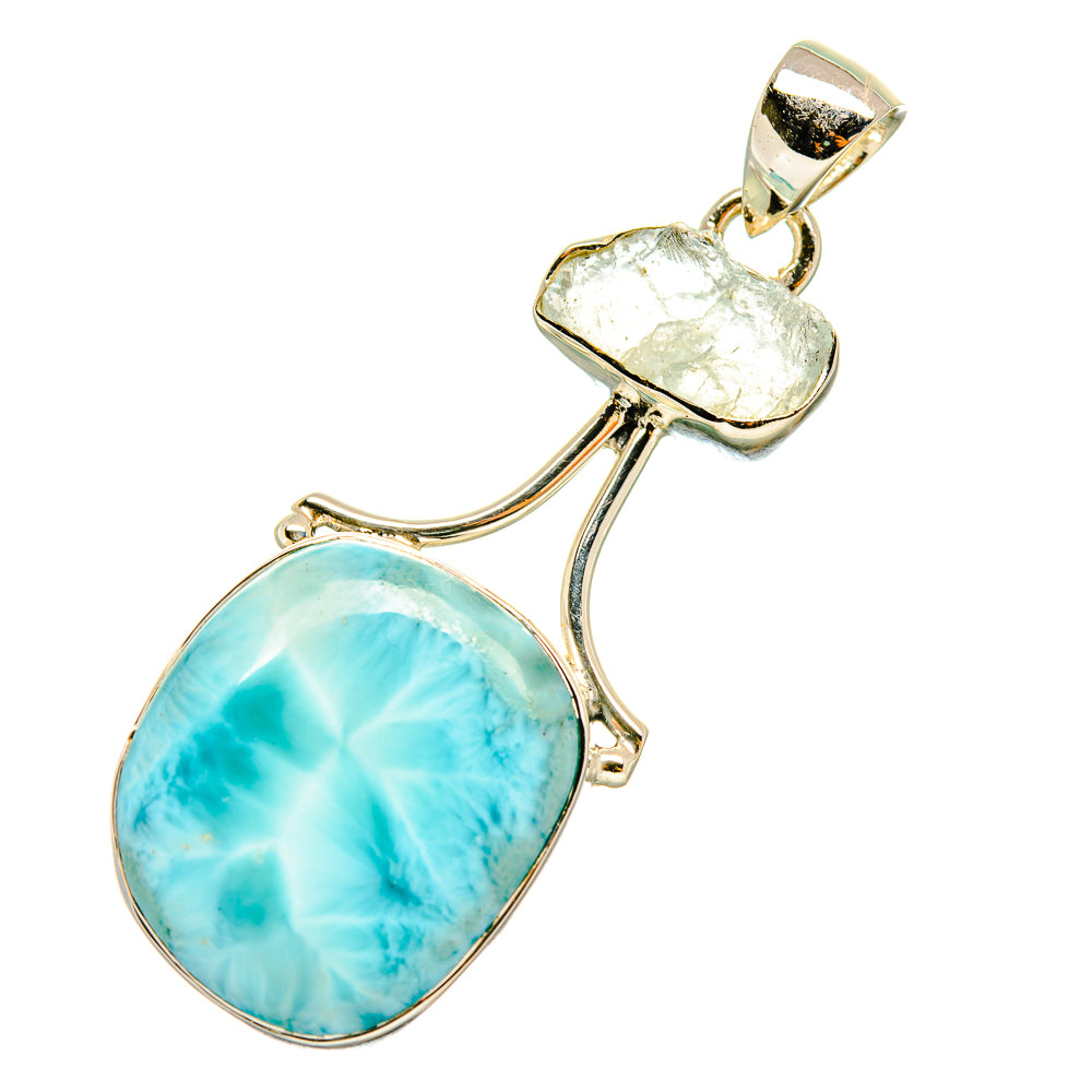 Larimar Pendants handcrafted by Ana Silver Co - PD5165