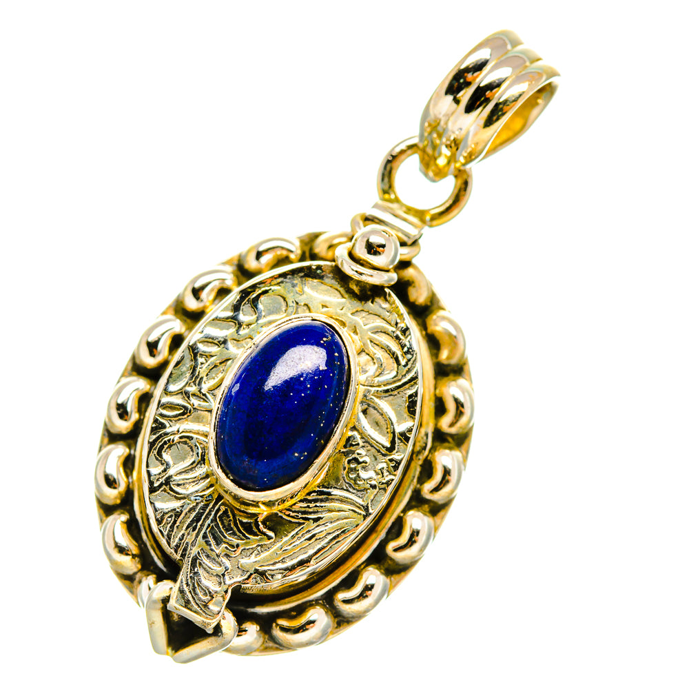 Lapis Lazuli Pendants handcrafted by Ana Silver Co - PD5167