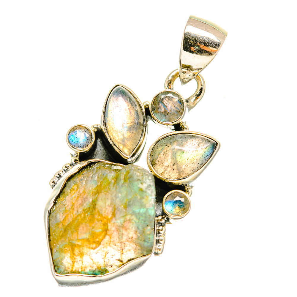 Labradorite Pendants handcrafted by Ana Silver Co - PD5168
