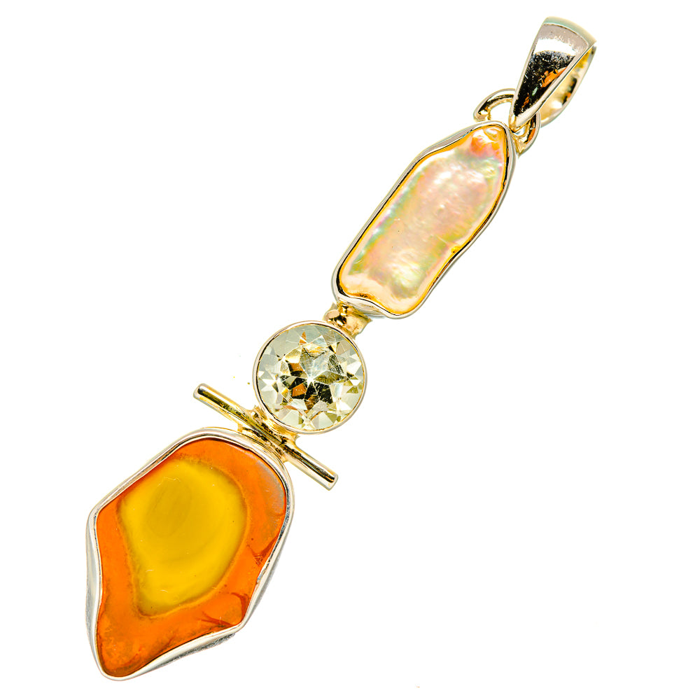 Willow Creek Jasper Pendants handcrafted by Ana Silver Co - PD5169