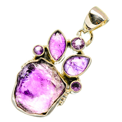 Amethyst Pendants handcrafted by Ana Silver Co - PD5172