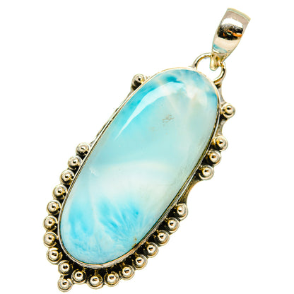 Larimar Pendants handcrafted by Ana Silver Co - PD5180
