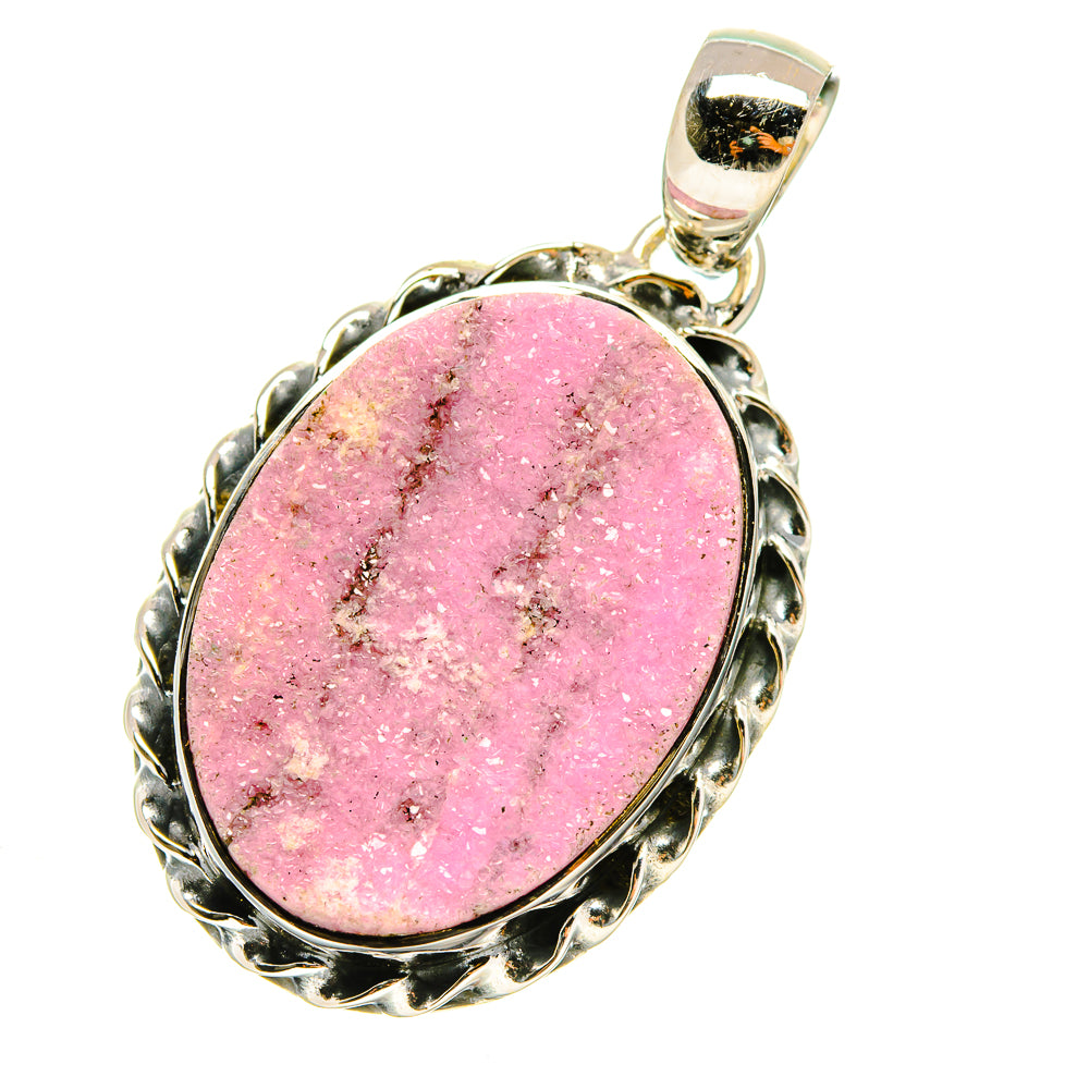 Rhodonite Pendants handcrafted by Ana Silver Co - PD5191