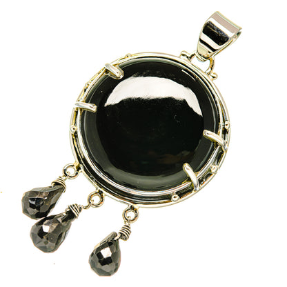Black Onyx Pendants handcrafted by Ana Silver Co - PD5209