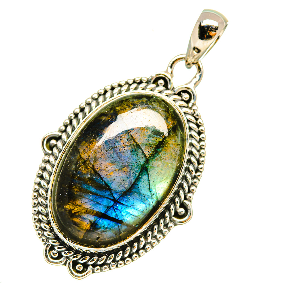 Labradorite Pendants handcrafted by Ana Silver Co - PD5265