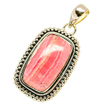 Rhodochrosite Pendants handcrafted by Ana Silver Co - PD5266