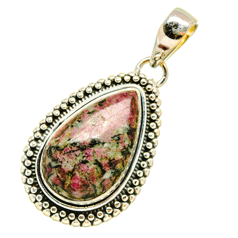 Russian Eudialyte Pendants handcrafted by Ana Silver Co - PD5278