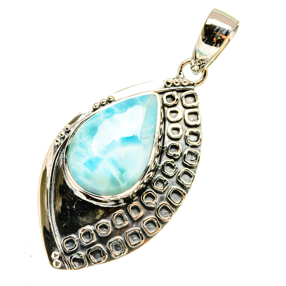 Larimar Pendants handcrafted by Ana Silver Co - PD5281