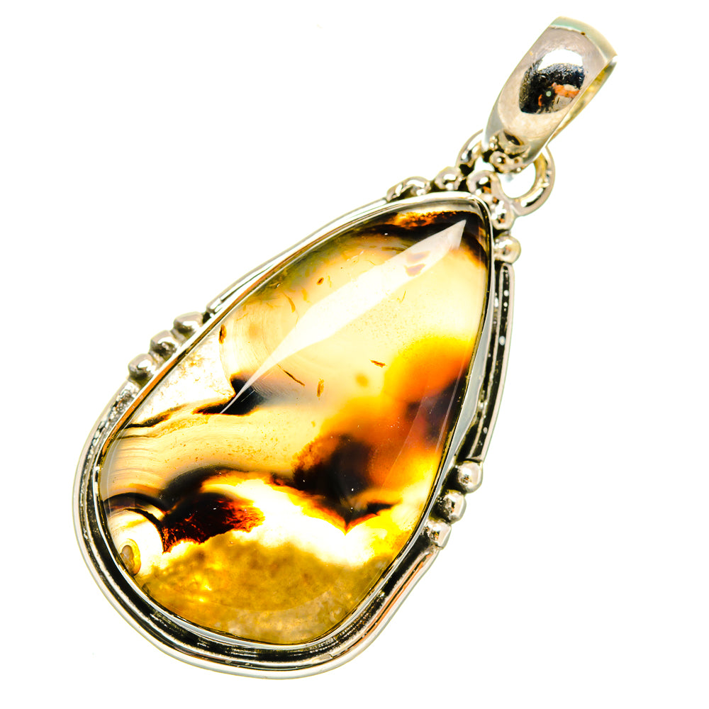 Montana Agate Pendants handcrafted by Ana Silver Co - PD5293