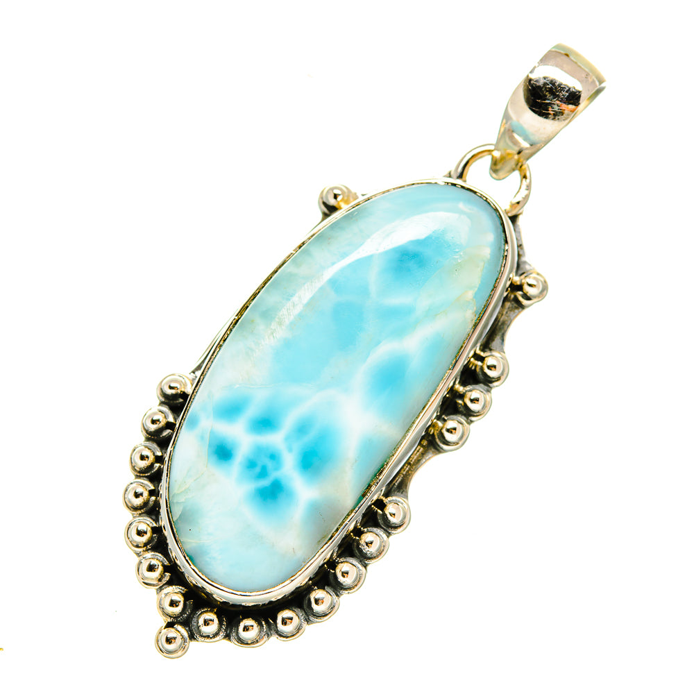 Larimar Pendants handcrafted by Ana Silver Co - PD5294