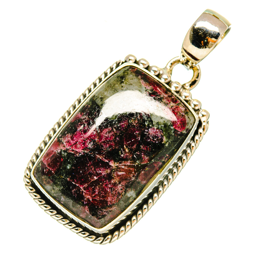 Russian Eudialyte Pendants handcrafted by Ana Silver Co - PD5295