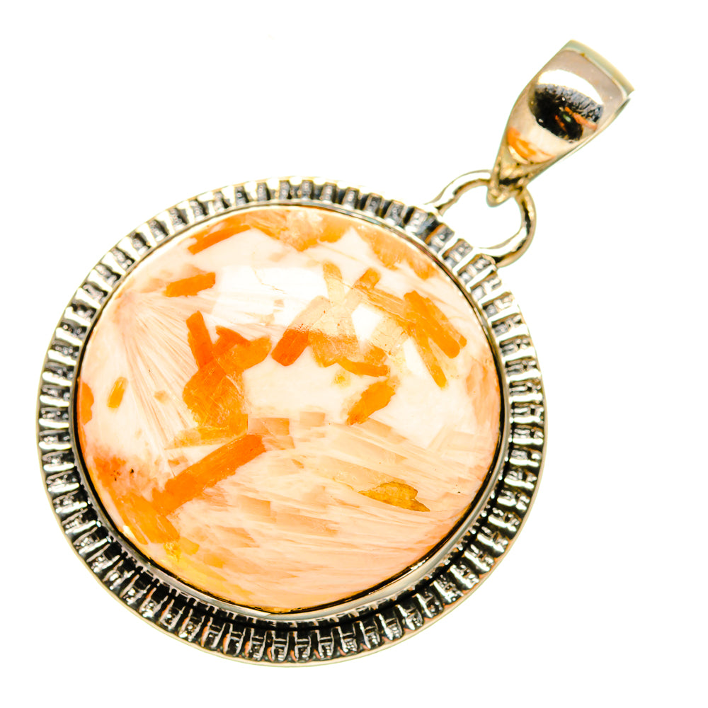 Scolecite Pendants handcrafted by Ana Silver Co - PD5297